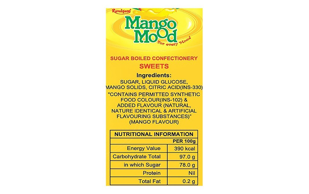 Ravalgaon Mango Mood Candies   Pack  500 grams
